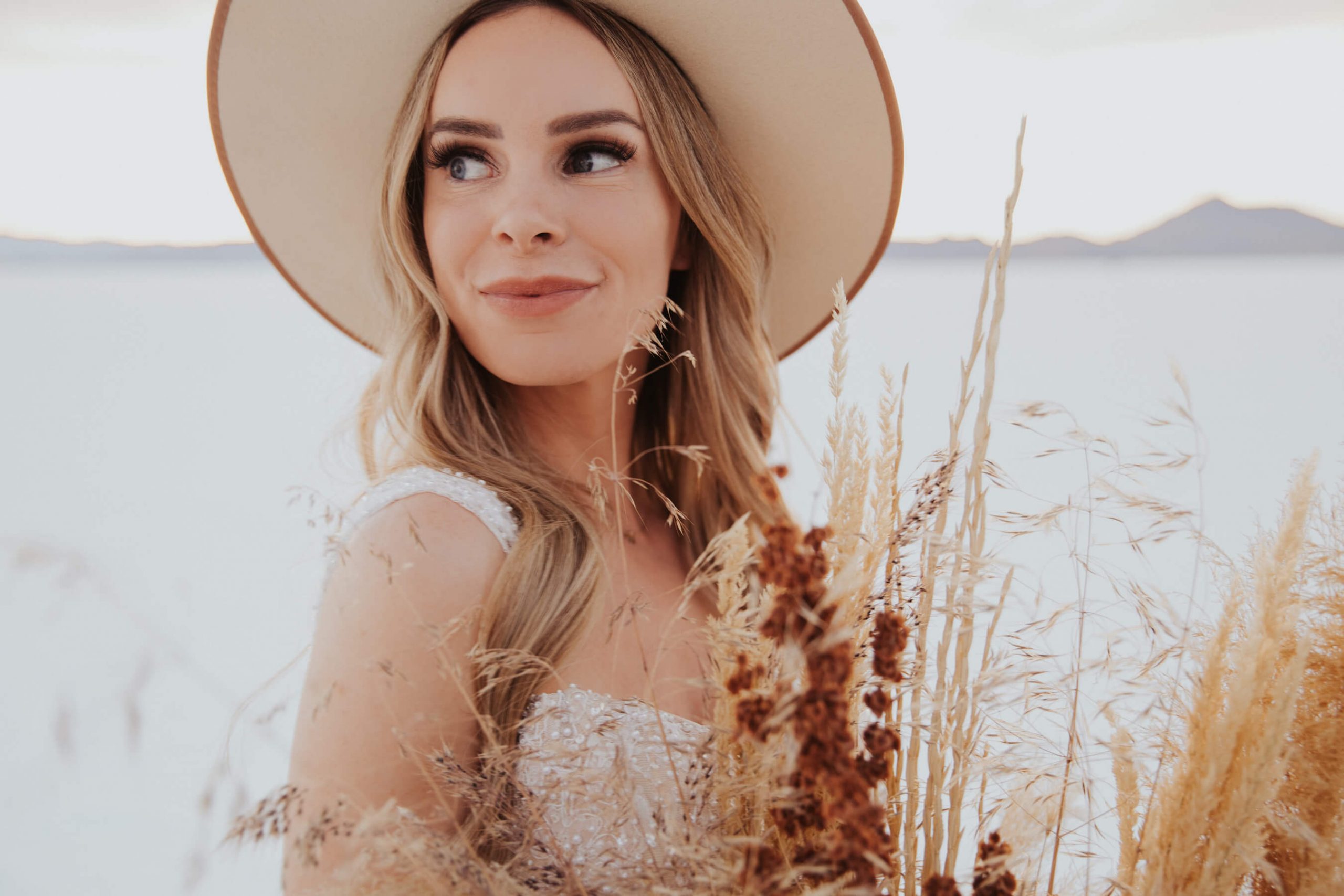 Girl Taking Photo Using a Camera